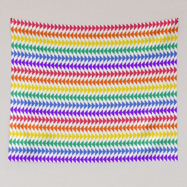 Item preview, Rainbow Triangle Pattern designed and sold by ArtfulDoodler.