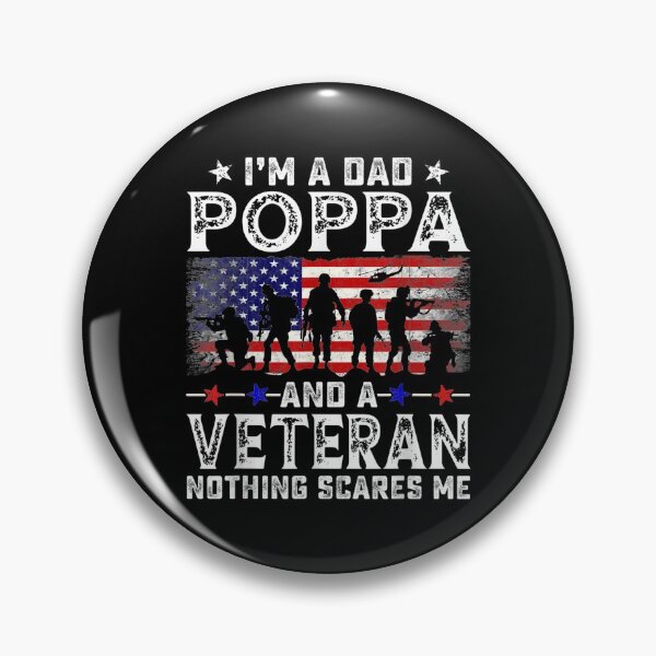 Item preview, Mens I'm A Dad Poppa And A Veteran For Dad Father's Day  designed and sold by tashiav.