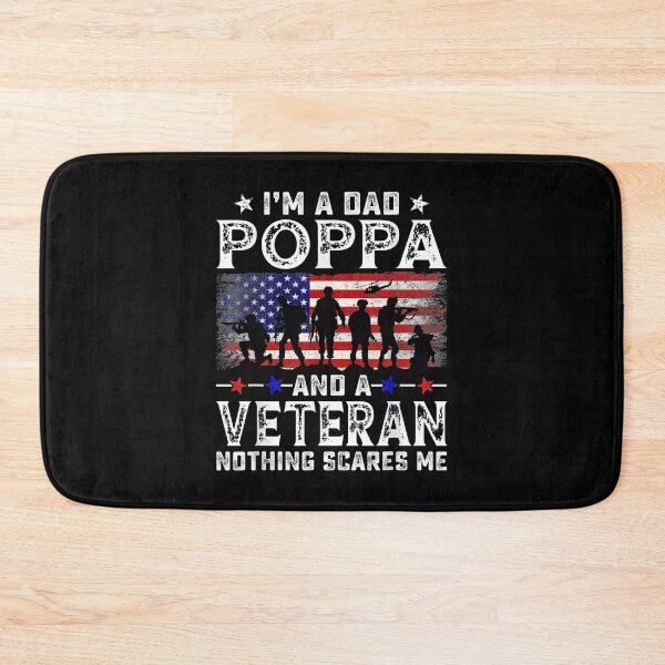 Item preview, Mens I'm A Dad Poppa And A Veteran For Dad Father's Day  designed and sold by tashiav.