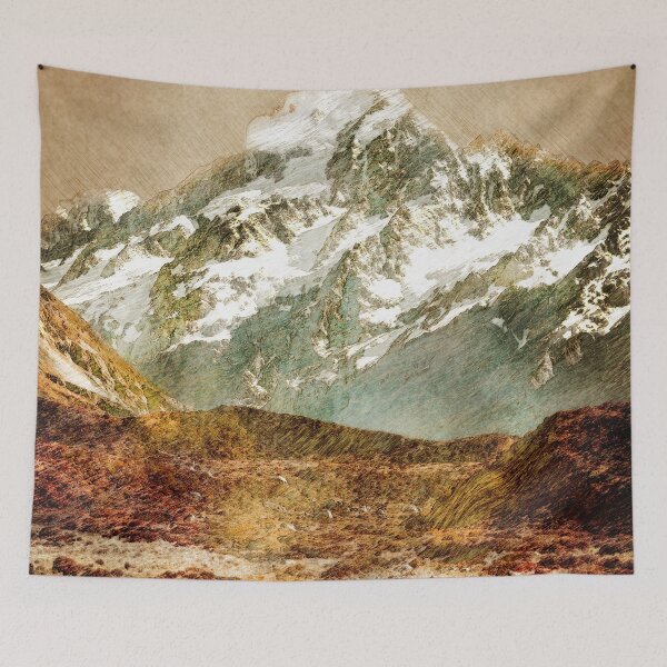Artikelvorschau, Neuseeland Mount Cook #newzealand entworfen und verkauft von JBJart.