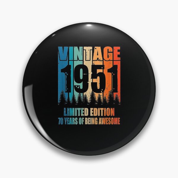 Item preview, 70th Limited Edition Vintage Made In 1951 70 Years Old  designed and sold by anniet33.