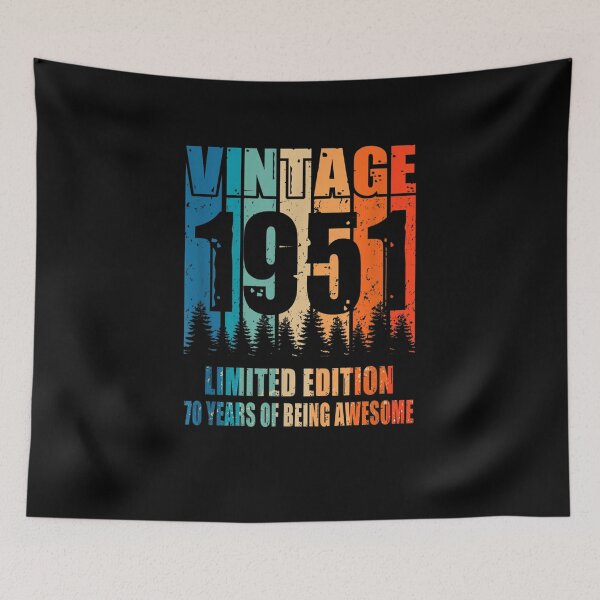 Item preview, 70th Limited Edition Vintage Made In 1951 70 Years Old  designed and sold by anniet33.
