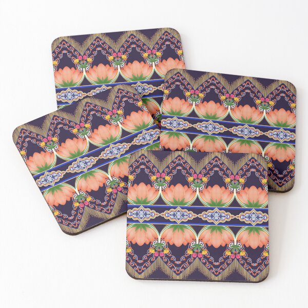 Item preview, Tulip design, ethnic pattern designed and sold by AnyMage.