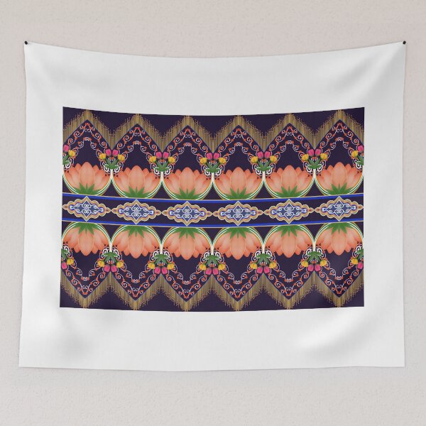 Item preview, Tulip design, ethnic pattern designed and sold by AnyMage.