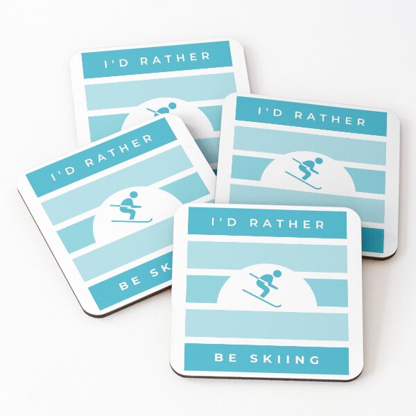Item preview, I'd Rather Be Skiing designed and sold by AskBeeves.