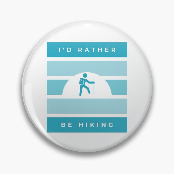 Item preview, I'd Rather Be Hiking designed and sold by AskBeeves.