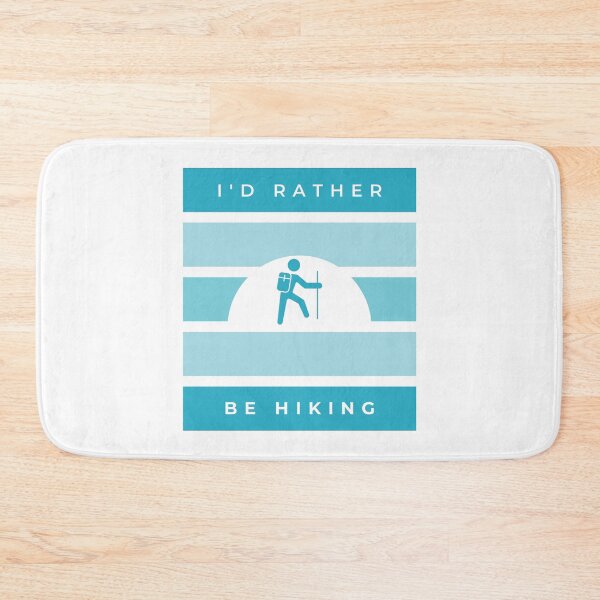 Item preview, I'd Rather Be Hiking designed and sold by AskBeeves.