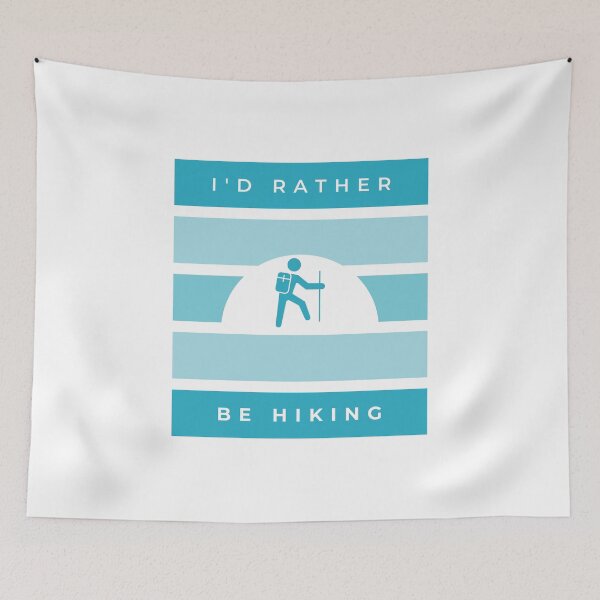 Item preview, I'd Rather Be Hiking designed and sold by AskBeeves.