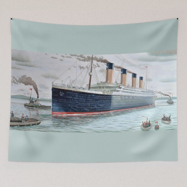 Item preview, The Titanic with rescuers. designed and sold by Karine Dupras.