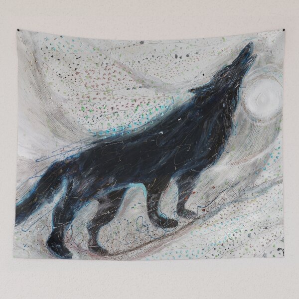 Item preview, Totem series #5. The Timberwolf designed and sold by Elena Kotliarker.