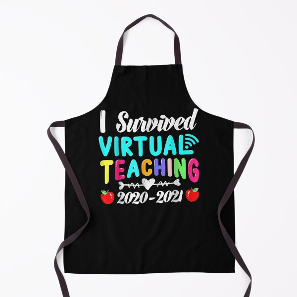 Item preview, I Survived Virtual Teaching End Of Year Teacher 2020 2021  designed and sold by anniet33.