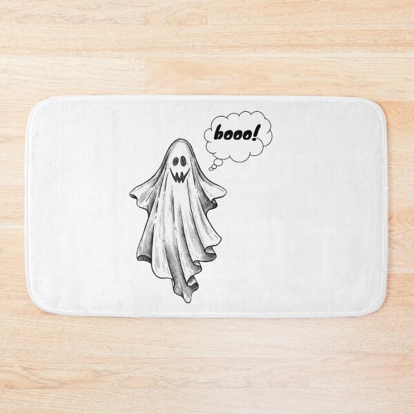 Item preview, funny ghost saying "boo" designed and sold by Marouane21.