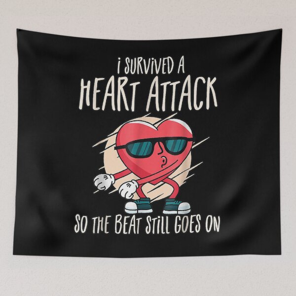 Item preview, I Survived A Heart Attack Vintage Heart Attack Survivor  designed and sold by anniet33.