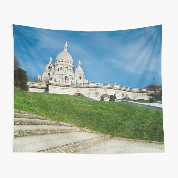 Basilica of Mont Martre Paris France Tapestry