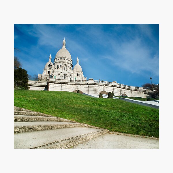 Basilica of Mont Martre Paris France Photographic Print