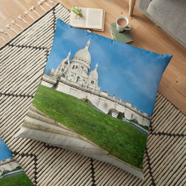 Basilica of Mont Martre Paris France Floor Pillow