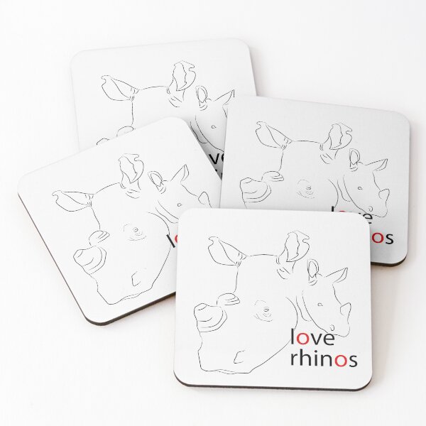 Item preview, Cute Rhino Clothes, Loves Rhinos T-Shirt designed and sold by Vasyl  Chernovol.