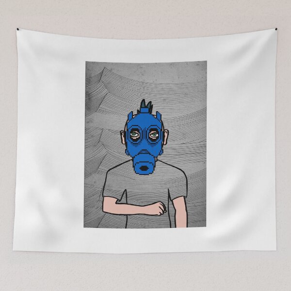Aperçu de l'œuvre The Hashmasks 97 créée et vendue par CryptoLuke.
