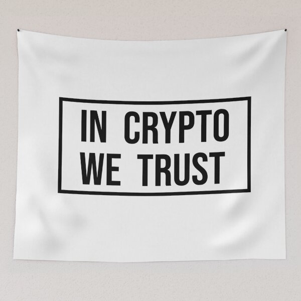 Item preview, In Crypto We Trust designed and sold by MerlinTea.