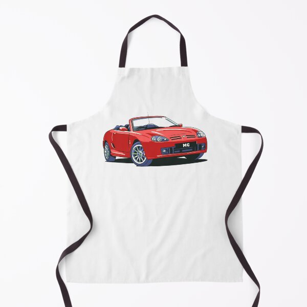 Item preview, MG TF MG car in Solar Red designed and sold by Webazoot Industries - Car Art.