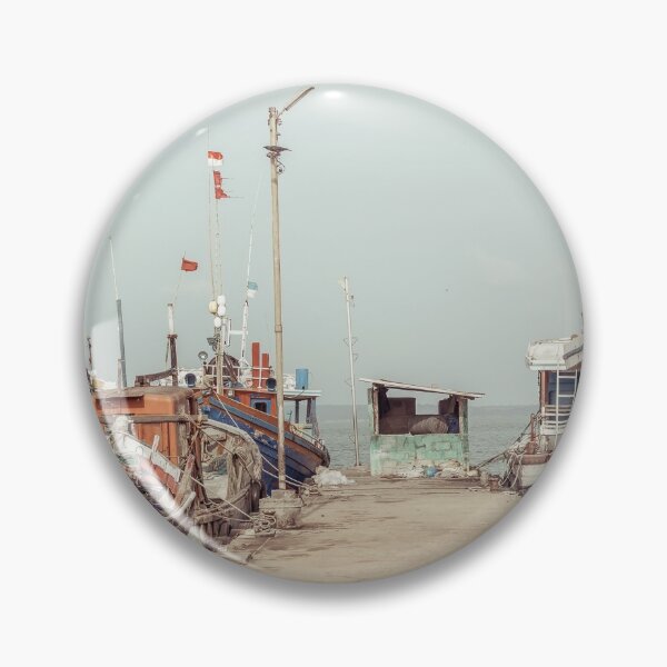 Item preview, Fishing Boats in a Harbour designed and sold by oprone.