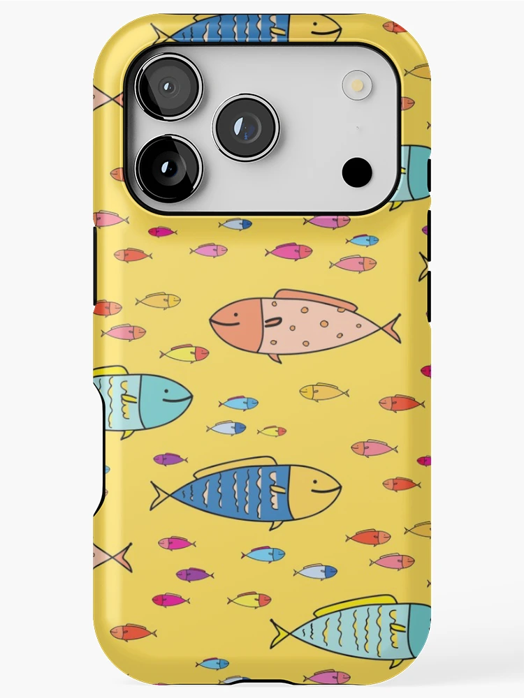 Thumbnail 1 of 4, iPhone Case, Summer Fish Pattern Design designed and sold by Youpattern.