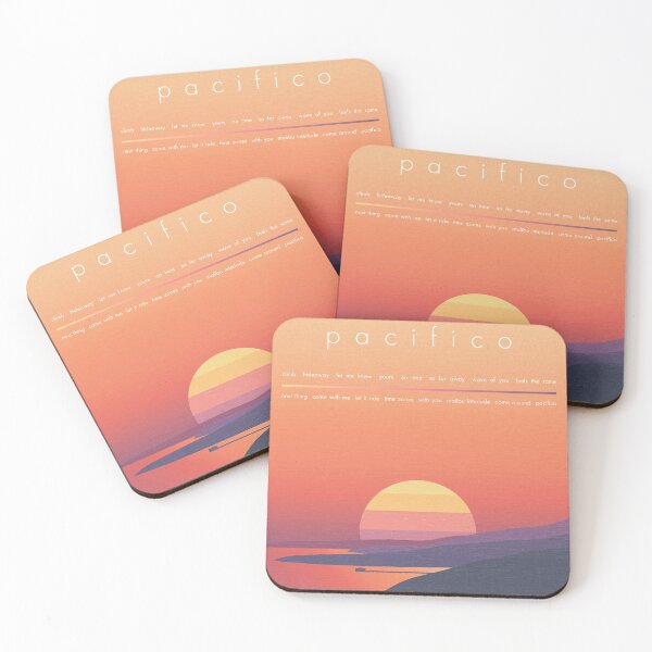 Item preview, Surfaces Pacifico (2021) Band Album Cover designed and sold by TamDigitalPrint.