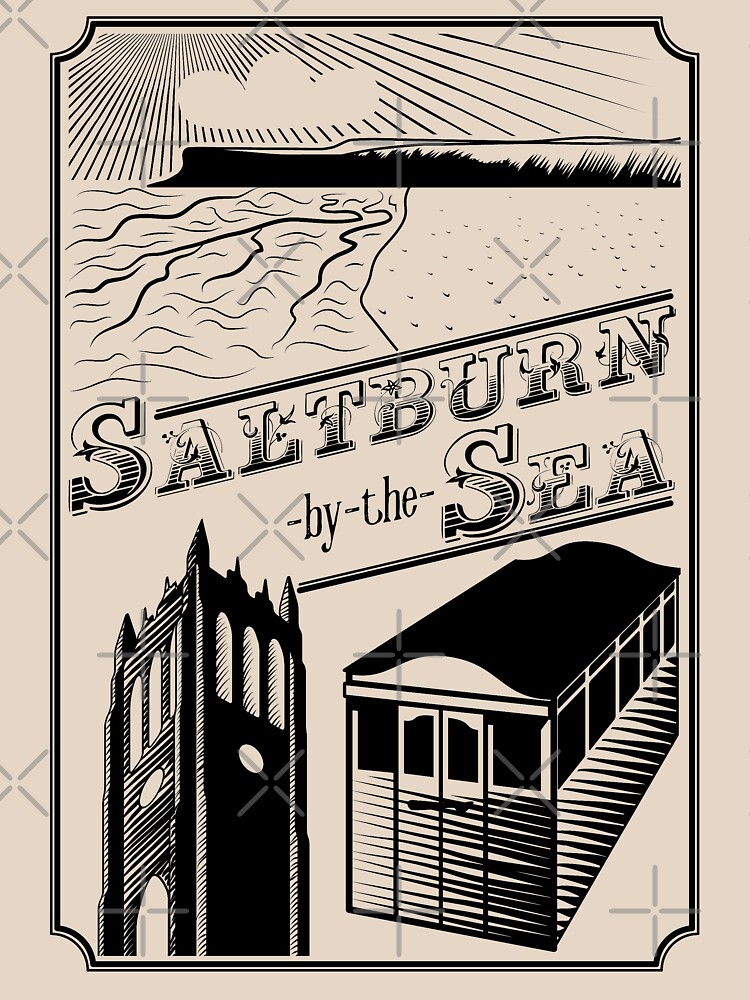 NDVH Saltburn-by-the-Sea stamp by nikhorne