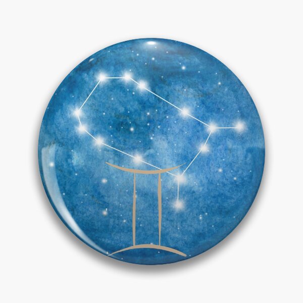 Item preview, Gemini Zodiac Sign Constellation Astrology designed and sold by Designedbysm.