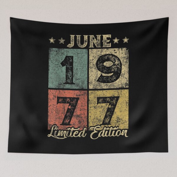 Item preview, Retro 44th Birthday Awesome Since June 1977 44 Years Old Men  designed and sold by tashiav.