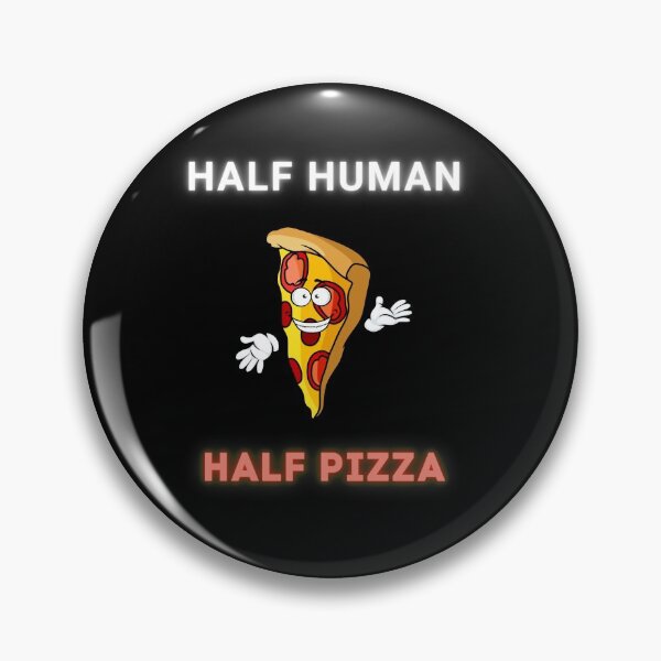Item preview, Half Human Half Pizza designed and sold by NuvoDesigns.