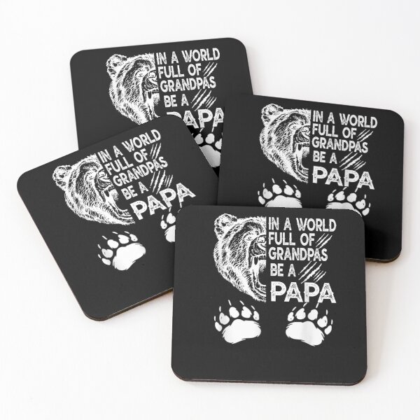Item preview, Mens In A World Full Of Grandpas Be A Papa Funny Father's Day  designed and sold by anniet33.