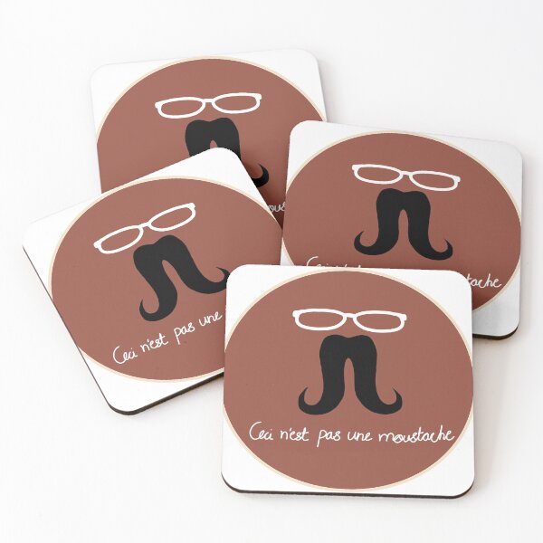 Item preview, Ceci ñ'est une pas moustache  designed and sold by 1111Miracle.