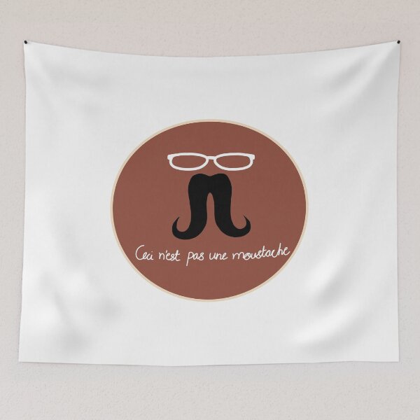 Item preview, Ceci ñ'est une pas moustache  designed and sold by 1111Miracle.