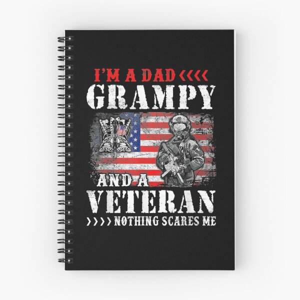 Item preview, Mens I'm A Daddy Grampy Veteran Distressed For Father's Day  designed and sold by tashiav.