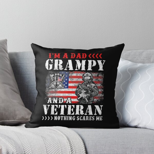 Item preview, Mens I'm A Daddy Grampy Veteran Distressed For Father's Day  designed and sold by tashiav.