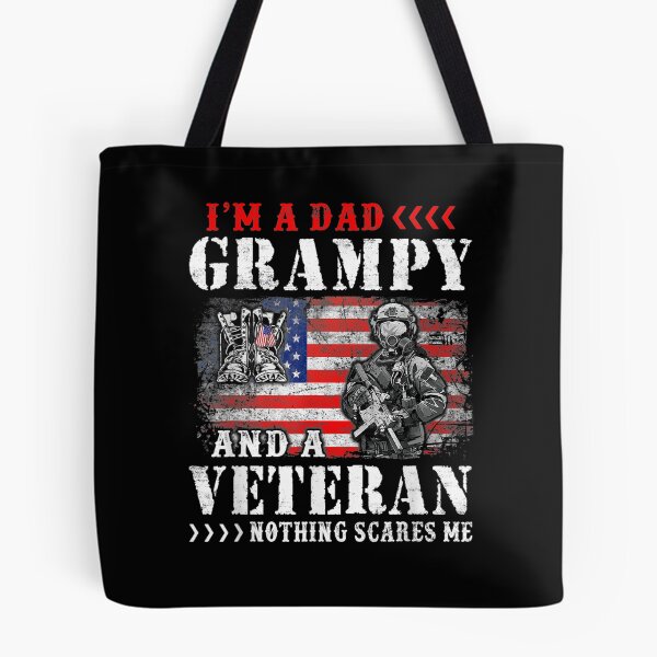 Item preview, Mens I'm A Daddy Grampy Veteran Distressed For Father's Day  designed and sold by tashiav.