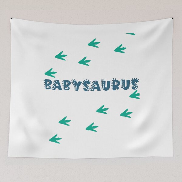 Item preview, Babysaurus,dinosaur footprint paleontologist design designed and sold by MiloHarris.