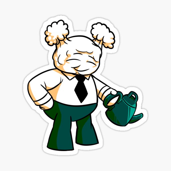 Mida the Gardener sticker Sticker