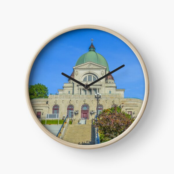 Saint Joseph Oratory Montreal Canada Clock