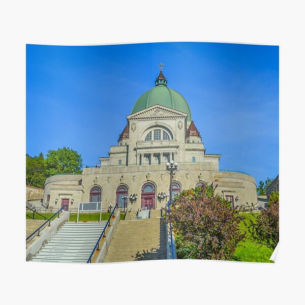 Saint Joseph Oratory Montreal Canada Poster
