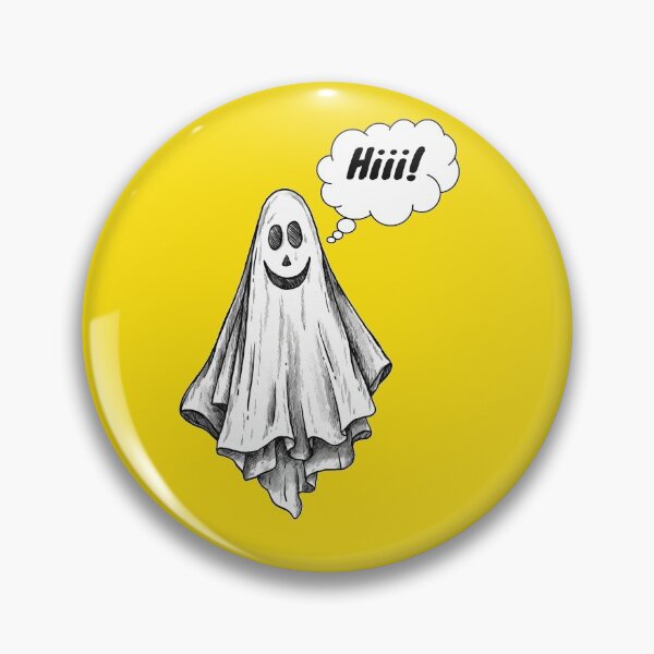 Item preview,  Funny ghost saying hello to you designed and sold by Marouane21.