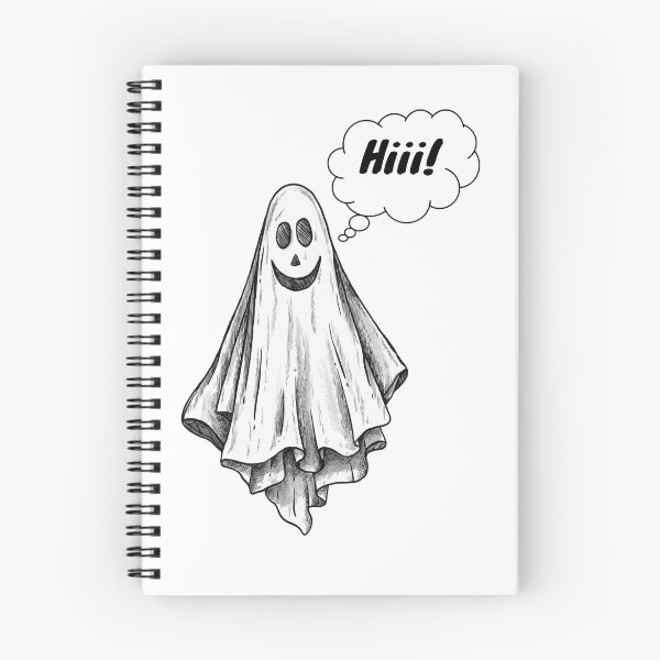 Item preview,  Funny ghost saying hello to you designed and sold by Marouane21.