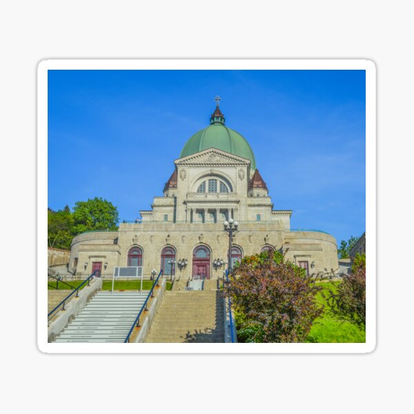 Saint Joseph Oratory Montreal Canada Sticker