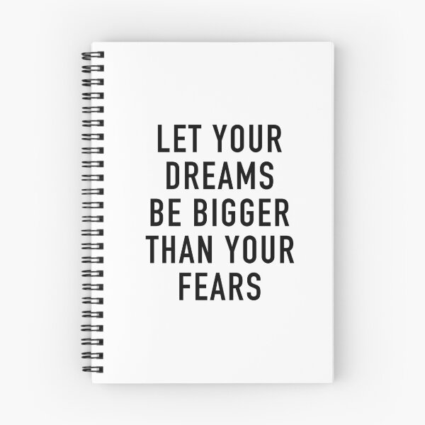 Item preview, Let Your Dreams Be Bigger Than Your Fears designed and sold by thilinank.