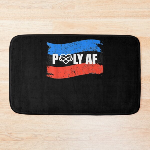 Item preview, Poly Af Polyamorous Flag Polyamory Pride  designed and sold by anniet33.