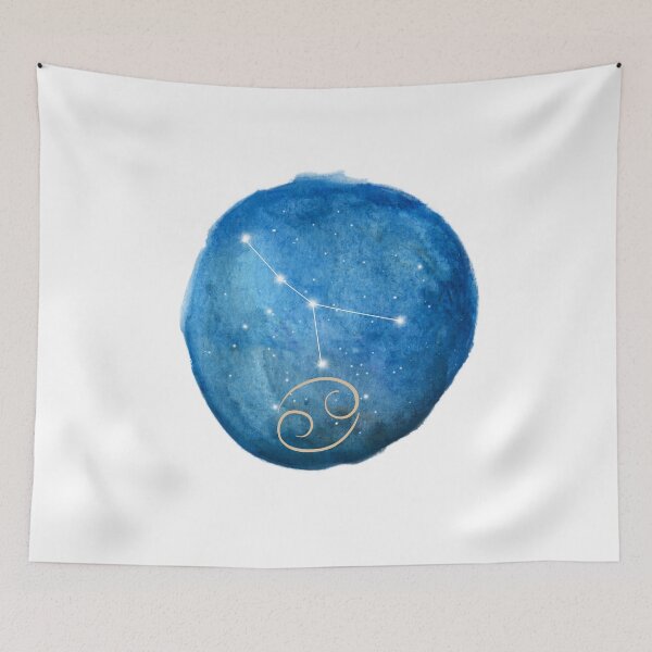 Item preview, Cancer Zodiac Sign Constellation Astrology designed and sold by Designedbysm.