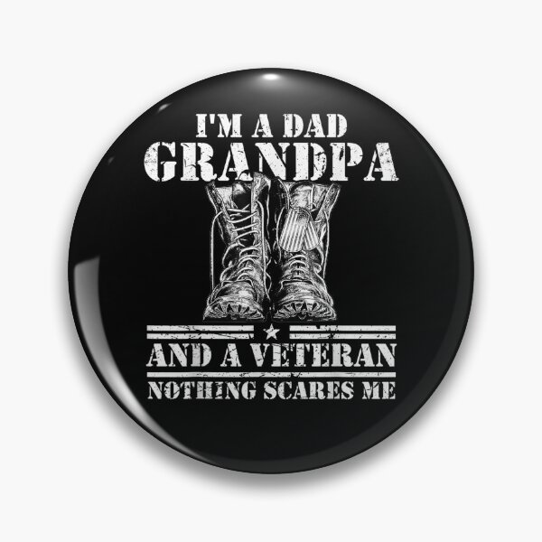 Item preview, Mens I'm A Dad Grandpa And Veteran Fathers Day Gift For Dad  designed and sold by anniet33.