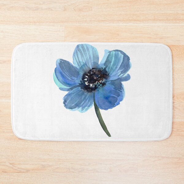 Item preview,  Anemone Blossom Flower. Vintage Pretty Blue Anemone. designed and sold by ZheltakovaIana.