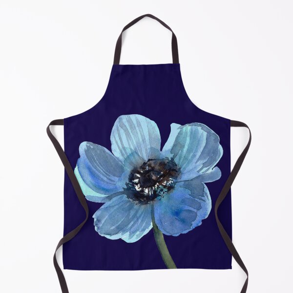 Item preview, Anemone Blossom Flower. Vintage Pretty Blue Anemone. designed and sold by ZheltakovaIana.